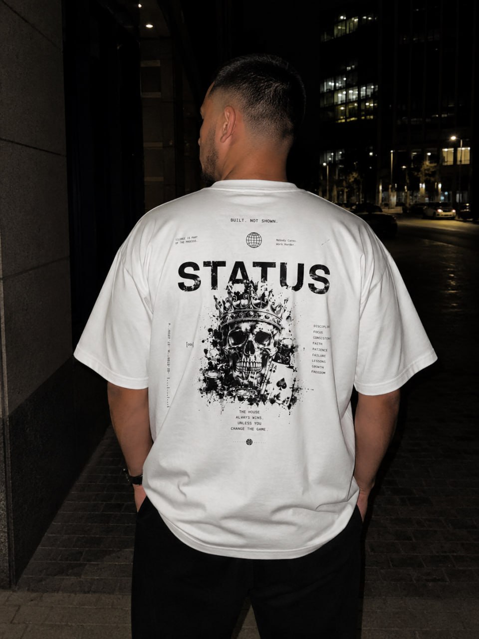 Модель в одежде STATUS, Москва